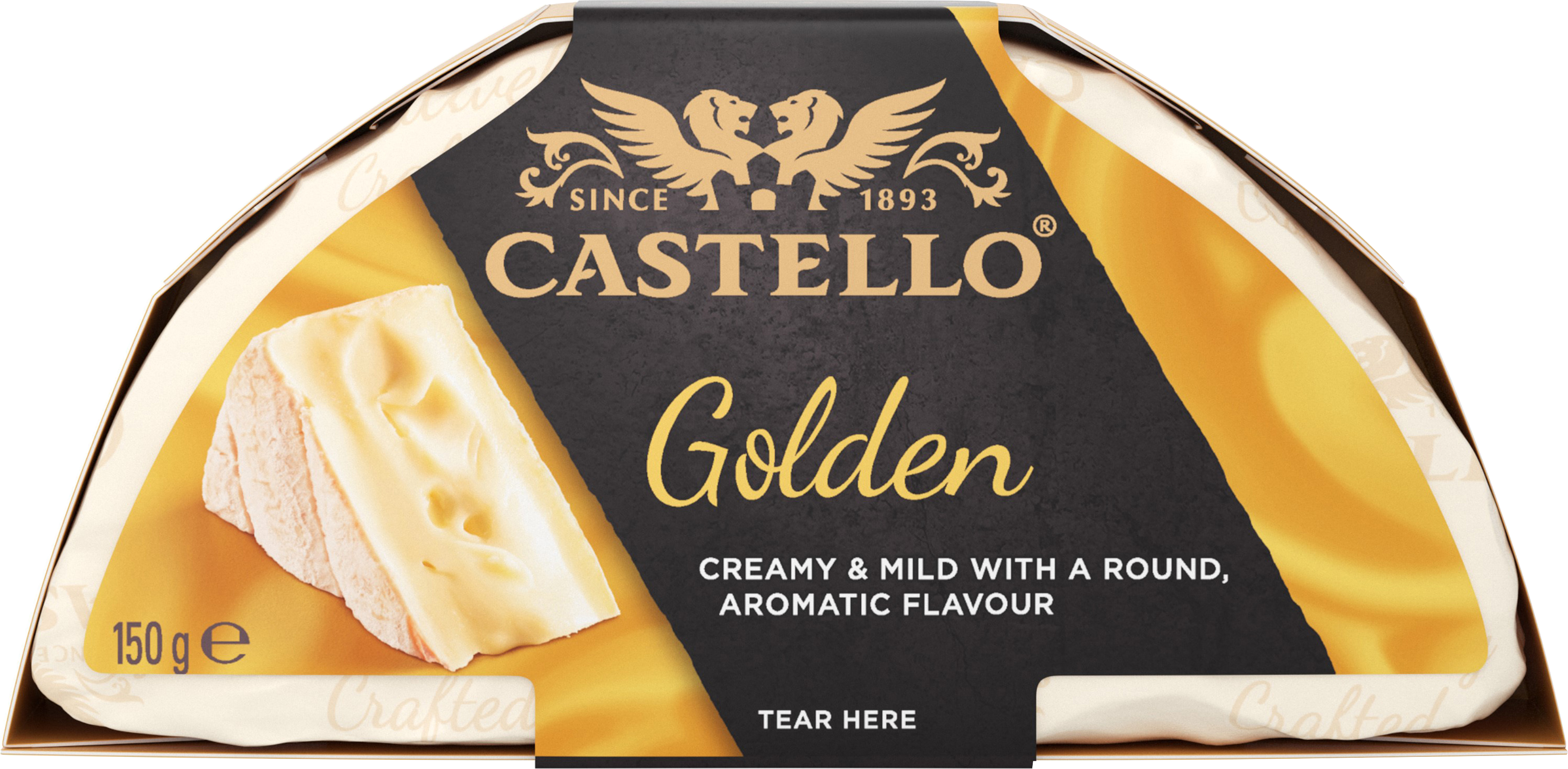 Castello Golden punavalko-homejuusto 150g