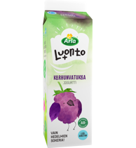 Arla luonto+ karhunvatukkajogurtti 1kg laktoositon