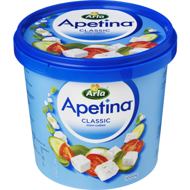 Apetina White Cheese Cubes in Brine 1,6kg (1kg ost)