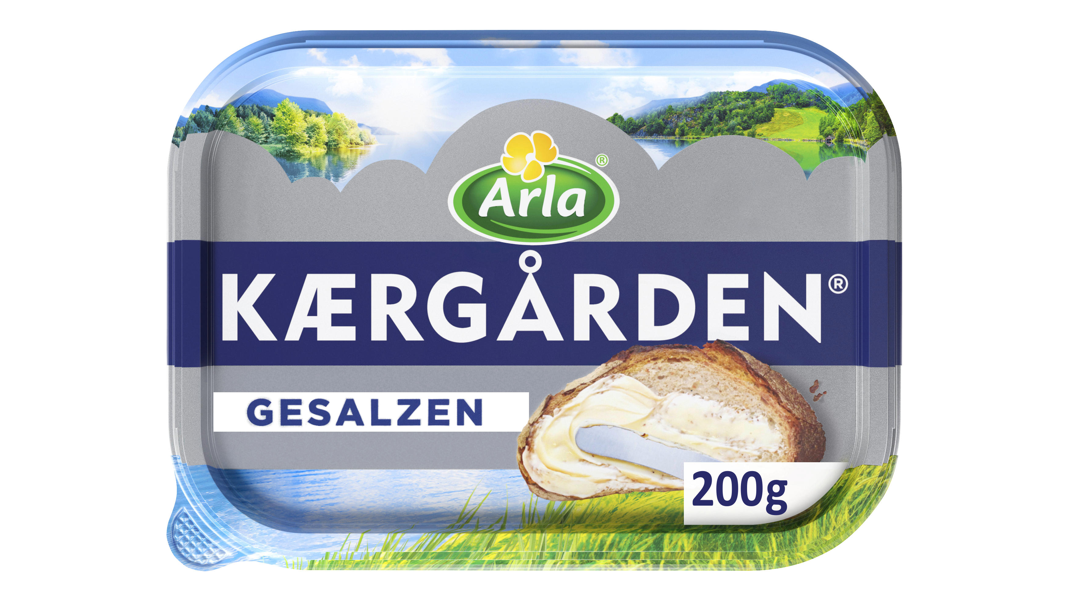 Arla Kaergarden Gesalzen, aus Butter und Rapsöl, 200g