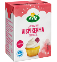 Arla laktoositon vispikerma Suomesta 2dl (UHT)