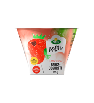 Arla Aamu+ mansikkarahkajogurtti 175g laktoositon