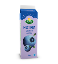 Arla mustikkajogurtti 1kg