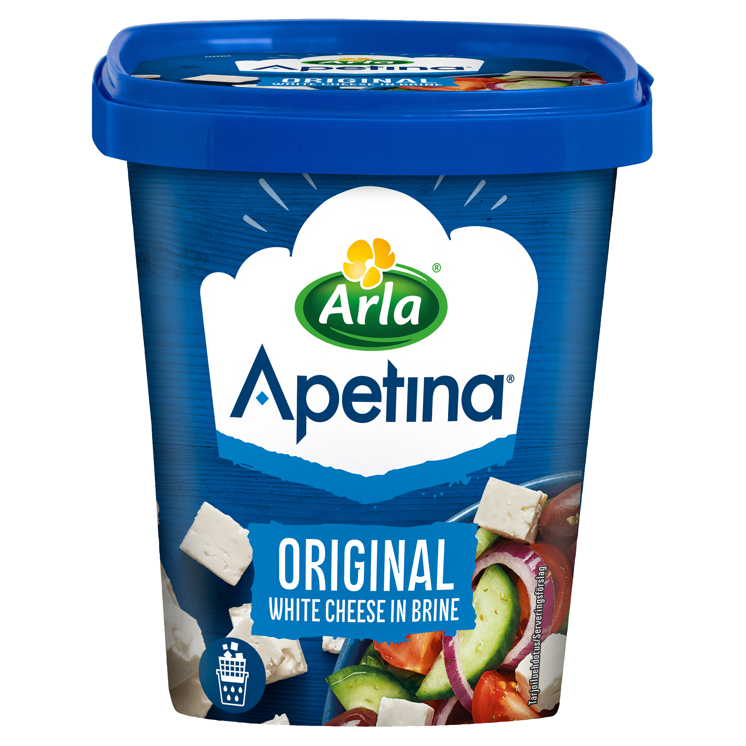 Apetina White Cheese Cubes in Brine 200g