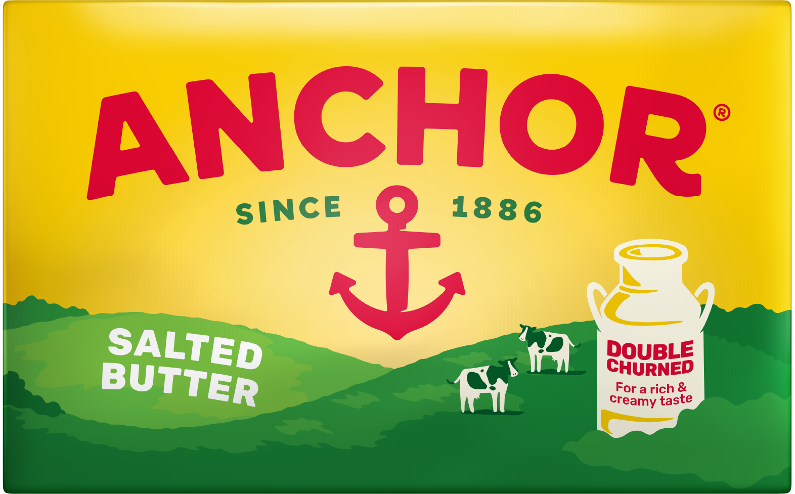 Anchor Salted Butter Block 200g