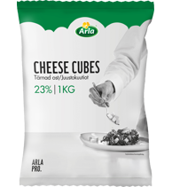 Arla Pro juustokuutiot 23% 1kg