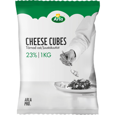 Arla Pro juustokuutiot 23% 1kg