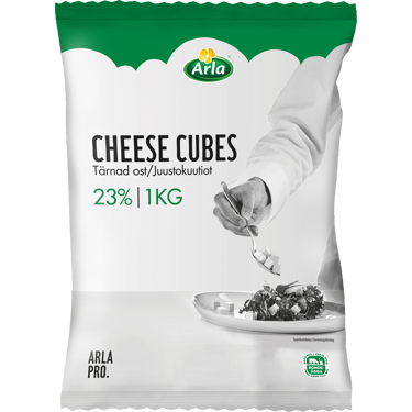 Arla Pro juustokuutiot 23% 1kg